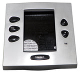 Jandy Zodiac 7986 1Touch Faceplate Kit Satin Chrome With Black Buttons