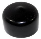 287243 701-89 1.000" X 0.500" Black Short Cap