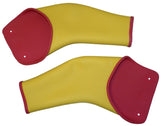 Salisbury D2XLRY-EC-27 Sleeve Dipped Class 2 Type Red/Yellow Extra Curved Elbow