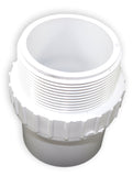 Dura 433-020 2" Male Fitting Adapter Spig x Mipt Sch 40 PVC Fitting White