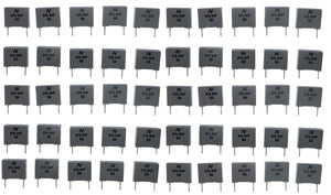 Arcotronics R75IF3100AA30K Film Capacitor, R75, 0.10UF, 10%, 250VDC, 10MM, 50Pcs