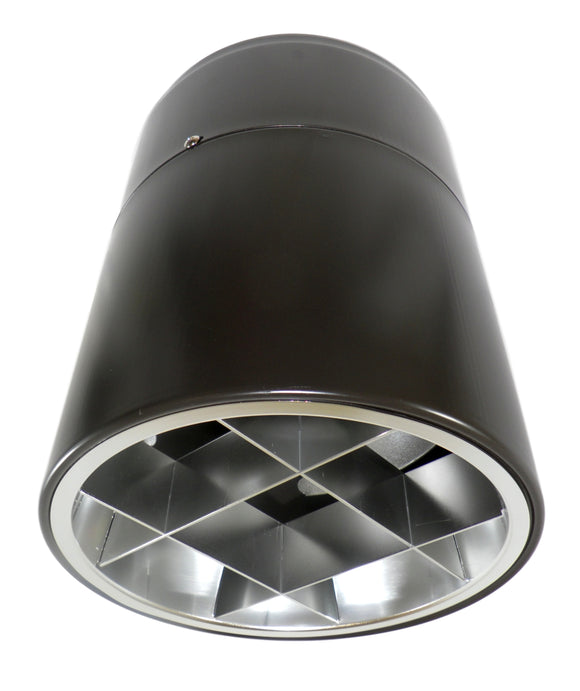 PowerLux PC55 Brown Induction Luminaire Cylinder 10.75