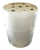 PowerLux PC55 White Induction Luminaire Cylinder 10.75" x 8.5" for Light Fixture