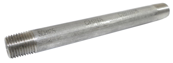 SCI CVB050016 1/4″ × 5″ Schedule 40 304/304L Stainless Steel Welded Nipple