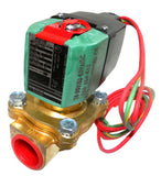 Asco RedHat 8210P095 3/4" NPT 2-Way Solenoid Valve 24-99V AC/DC 3/4" Orifice