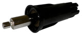 RollEase Silentpin MSPE5BK System Idler Universal Retractable 10mm Quiet Pin End