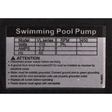 Hayward VLX4009 Pump Without Strainer for Hayward VL40T32 Sand Filter