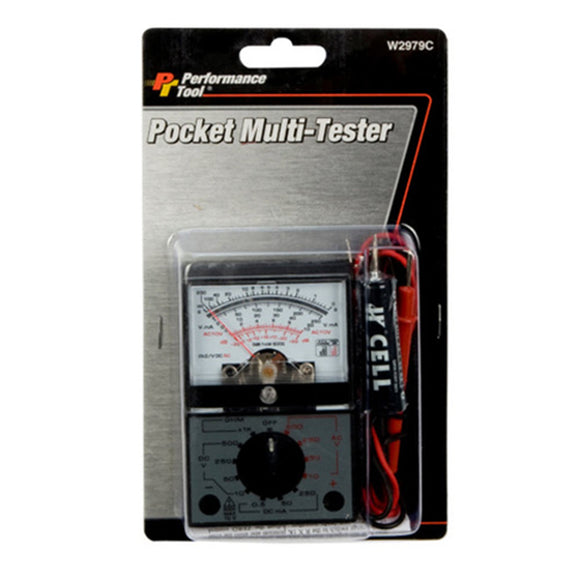 Performance Tool W2979C Pocket Multi Tester